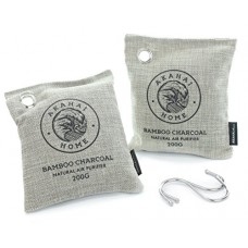 Nature Fresh Air Purifying Bag [2-Pack]: Odor Absorber and Remover | Non Toxic Bamboo Charcoal Purifier Bags - B075L89XTJ